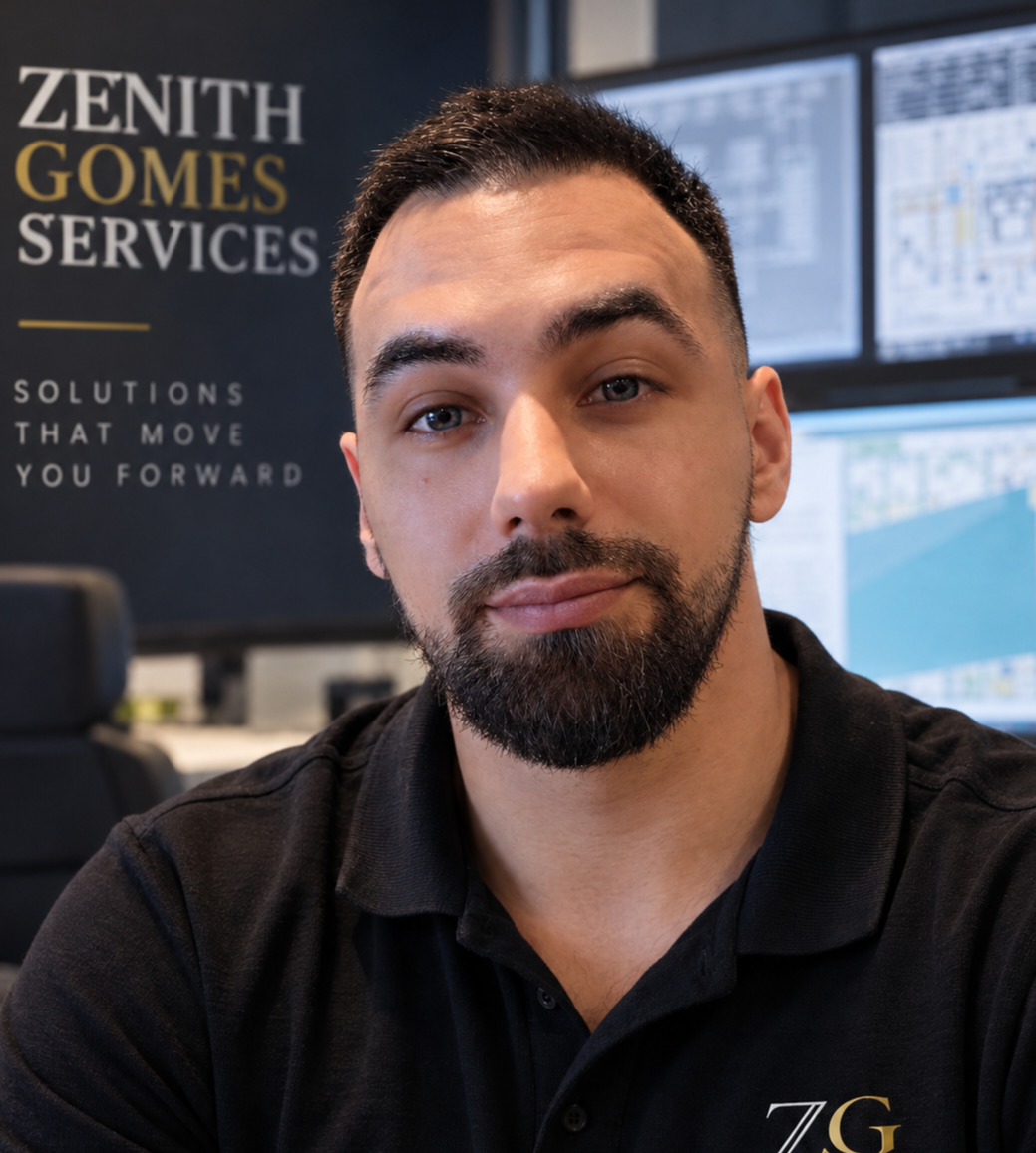 Sandro Gomes, founder of Zenith Gomes Services